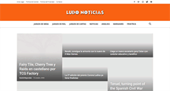 Desktop Screenshot of ludonoticias.com